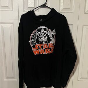 Star Wars Black and Red Graphic Hoodie